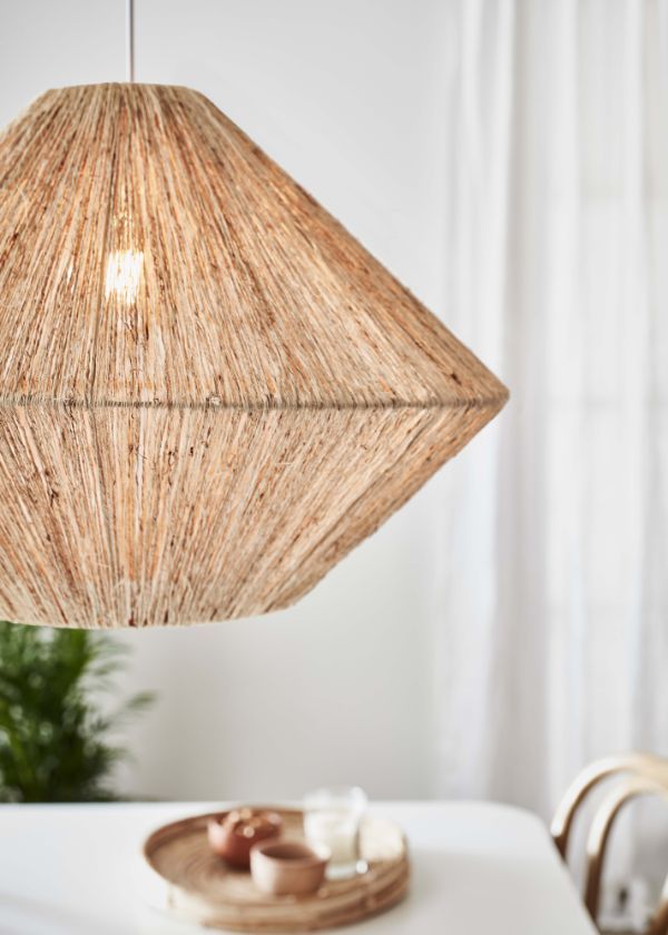 Lampa wisząca Straw rattan styl boho ardant pl