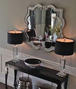 lampy stołowe w stylu glamour