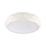 biała lampa sufitowa z technologią LED