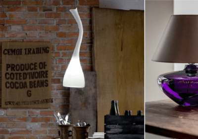 Lampy z barwionego i dmuchanego szkła – top 10