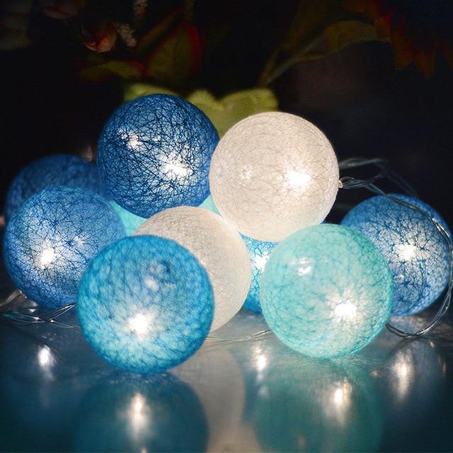 girlanda cotton balls