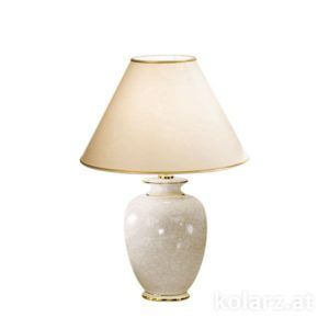 Lampa stołowa GIARDINO CRACLE M - Kolarz - ceramika, tkanina