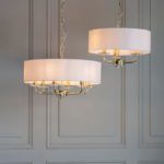 lampy wiszące modern classic jasny abażur