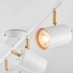 Biała lampa Gull - Endon Lighting - 4 reflektorki