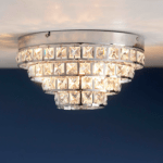 Elegancki plafon kryształowy Motown - Endon Lighting