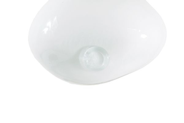 Lampa wisząca Meduse - szklana okrągła Gie El Home biała - 9
