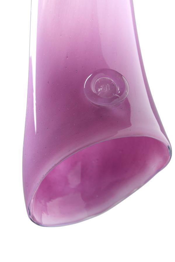 Lampa wisząca Horn - szklana Gie El Home pastelowy róż - 3