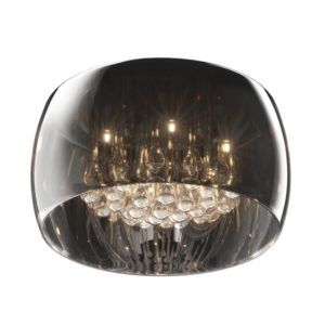 Lampa sufitowa - Plafon Crystal 40cm - Zuma Line - szkło, kryształki