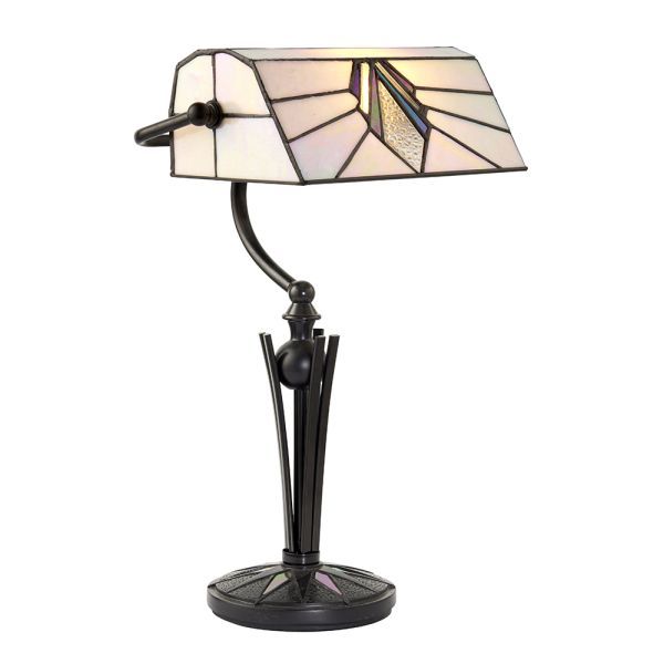 Lampa biurkowa Astoria - Interiors - mozaikowy klosz