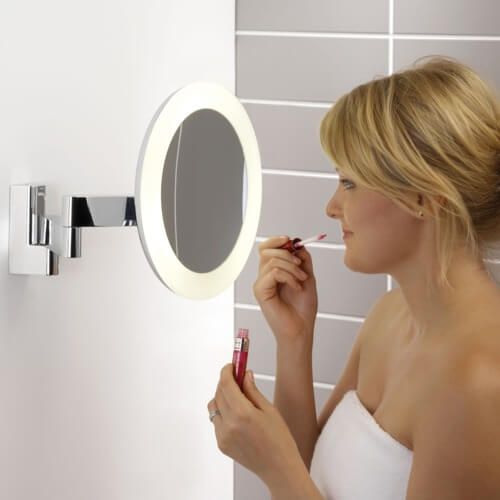 lustro łazienkowe z podświetleniem modułem LED