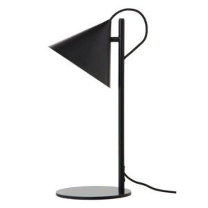 Metalowa lampa stołowa Benjamin - Frandsen Lighting - czarna