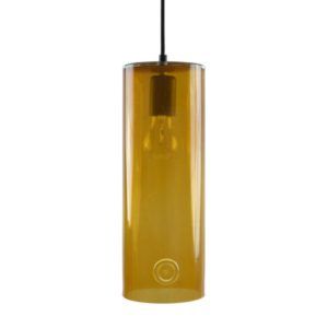 Lampa wisząca Neo III - Gie El Home - szklana, miodowa
