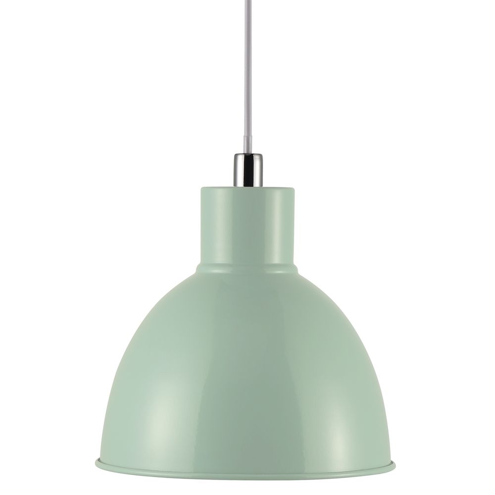 Metalowa lampa wisząca Pop - Nordlux - zielona