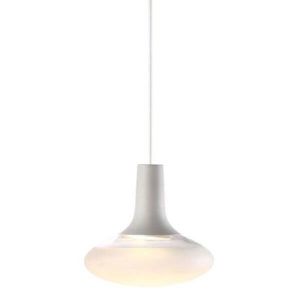 Outlet - Nowoczesna lampa wisząca Dee 2.0 - Nordlux - DFTP - biała, szklana