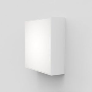 Kinkiet - plafon Kea 240 - biały, kwadratowy, IP65