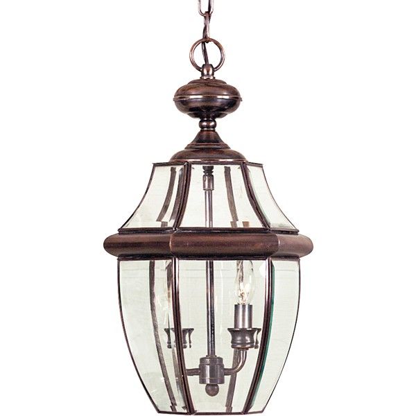 szklana lampa wisząca klasyzczna