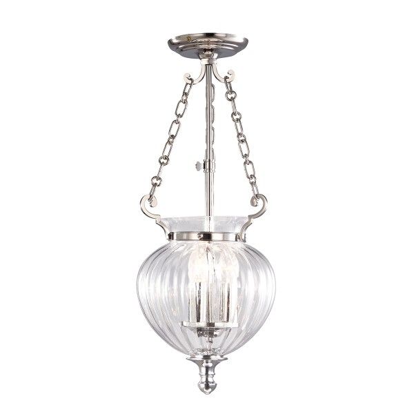 szklana lampa sufitowa klasyczny lampion