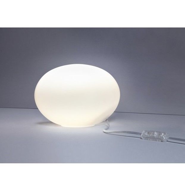 okrągła lampa stołowa kula