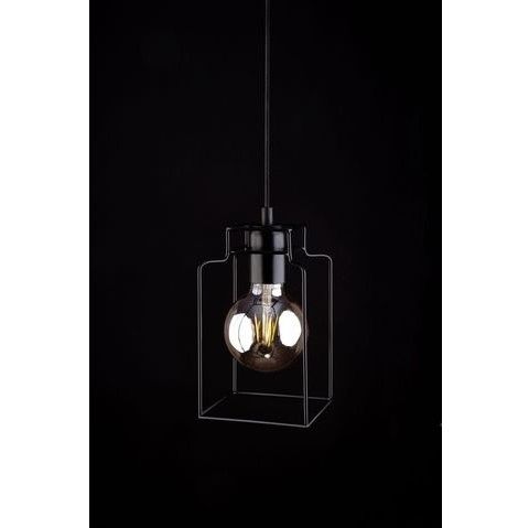 Oryginalna lampa wisząca Fiord - czarna oprawa