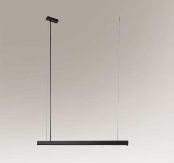 Lampa wisząca Isaseki - czarna, LED
