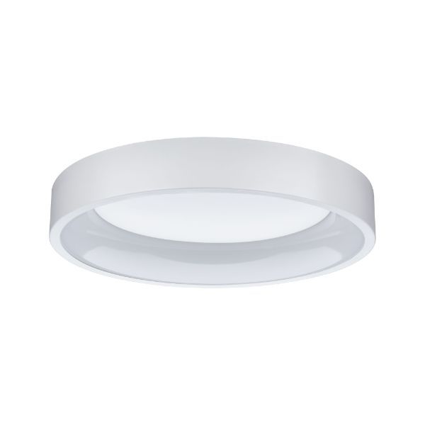 okrągła biała lampa sufitowa LED