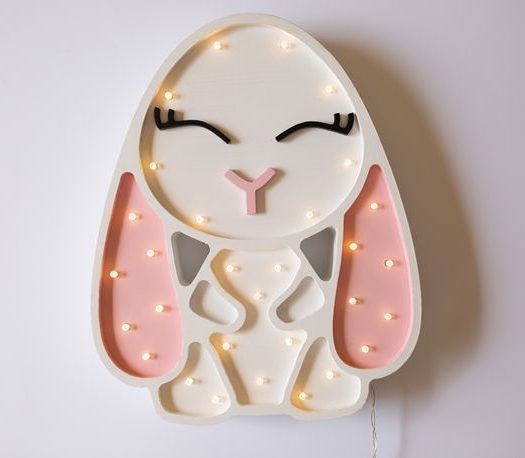 lampa w kształcie króliczka dla dziecka