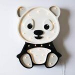 lampa dziecięca w kształcie pandy