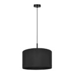 Lampa wisząca Simone - czarny abażur
