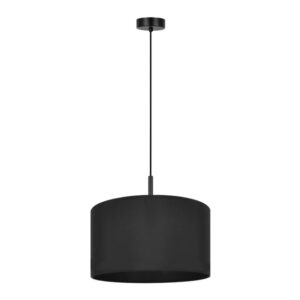 Lampa wisząca Simone - czarny abażur