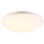 Nowoczesny plafon Ask - Nordlux - biały, LED, IP44