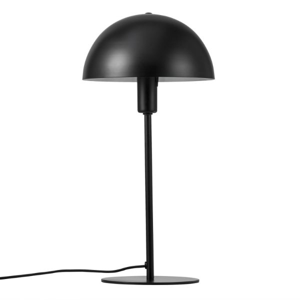 czarna lampa stołowa do salonu