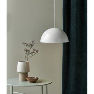 Biała lampa wisząca Ellen - Nordlux - półkula