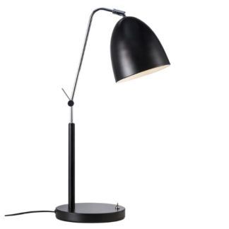 Stylowa lampa biurkowa Alexander - Nordlux - czarna