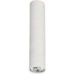 biała lampa sufitowa tuba