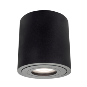 Czarna lampa sufitowa Faro XL - IP65
