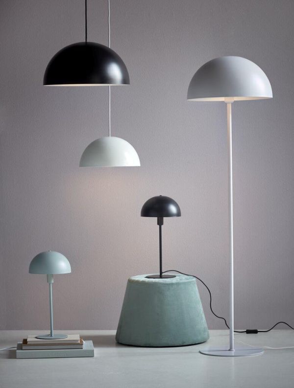 kolekcja lamp z okrągłymi kloszami nowoczesna
