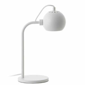 Lampa biurkowa Ball Single - biały mat