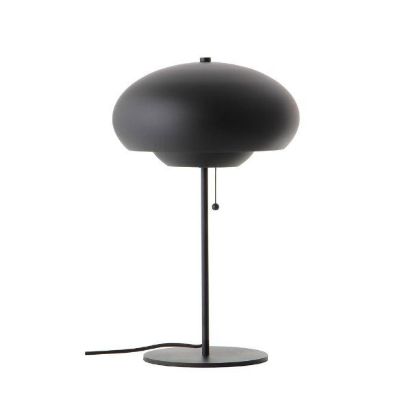 Designerska lampa stołowa Champ - czarna