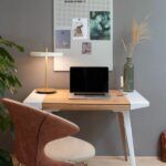 Lampa biurkowa - Asteria biała