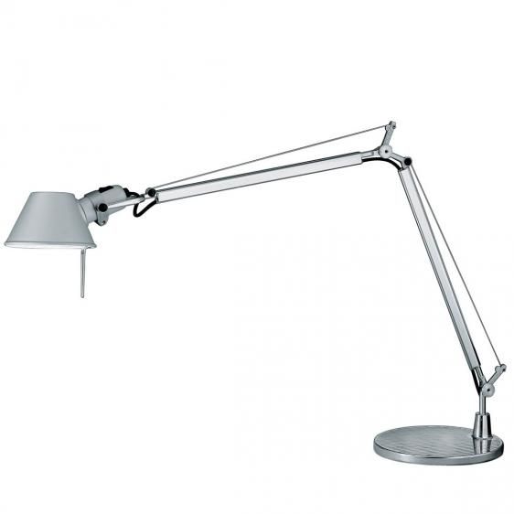 nowoczesna stabilna lampa biurkowa