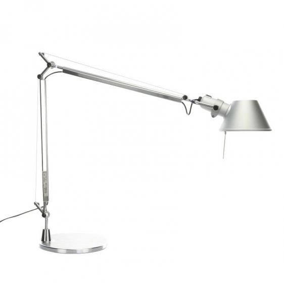 Lampa biurkowa Tolomeo - srebrna, regulowana
