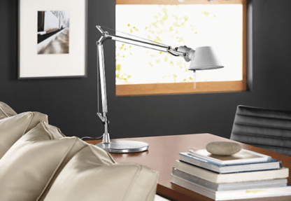 Lampa biurkowa Tolomeo Mini - biała