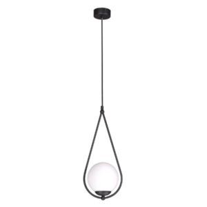 Lampa wisząca Neve - szklany klosz kula