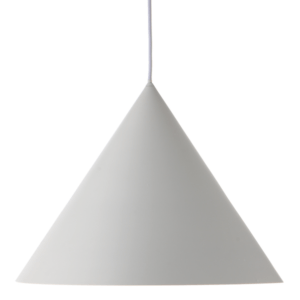 Duża lampa wisząca Benjamin XL - biały klosz