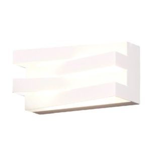 Biały kinkiet Araxa - LED, nowoczesny