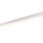 Podłużny plafon Linear - biały, LED, 4000K