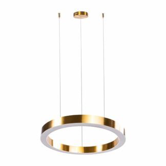 Lampa wisząca Circle - LED, złota, 40cm