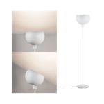 biała lampa podłogowa led regulowana