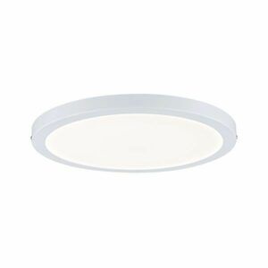 Biały plafon Atria - okrągły, LED, 30cm