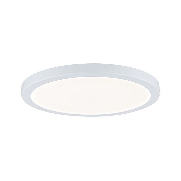 Biały plafon Atria - okrągły, LED, 30cm